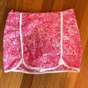 Lilly Pulitzer skirt w built in shorts